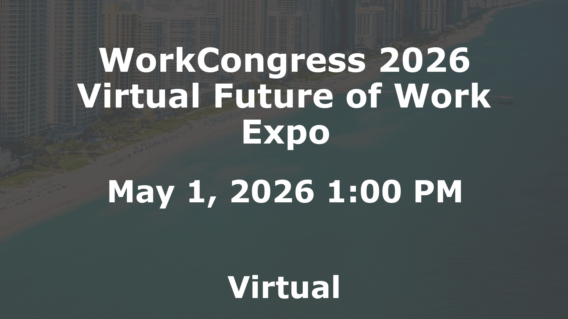 WorkCongress 2026 Virtual Future of Work Expo event image